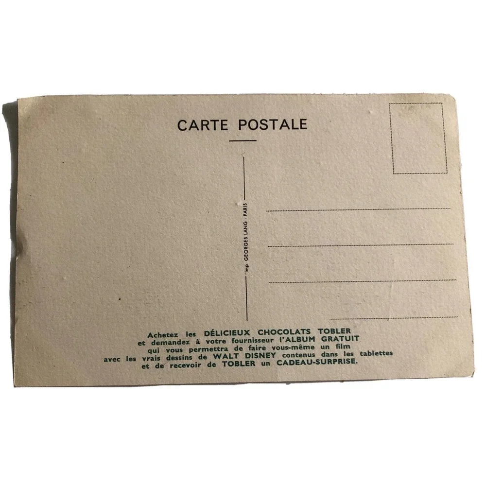 Unbranded this postcard